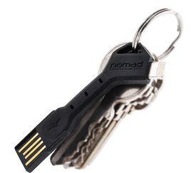 马大哈朋友的福音 新奇USB钥匙充电线问世