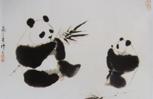 关于有熊猫的诗句