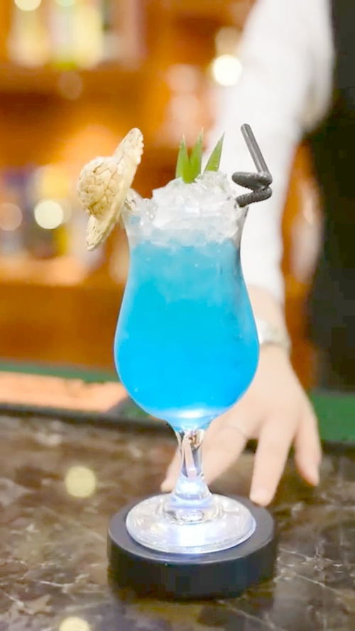 蓝色夏威夷,代表双鱼座的鸡尾酒,你认为哪个星座最美 