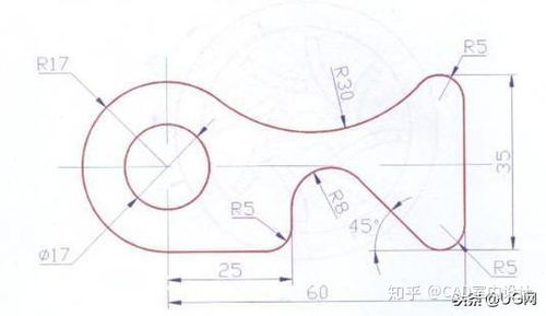 cad新手必练300图 平面练习图,CAD新手练技术练速度的好去处