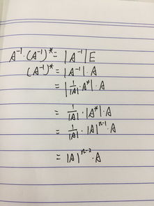 伴随矩阵的行列式的值怎么算(a=an-1怎么证明)