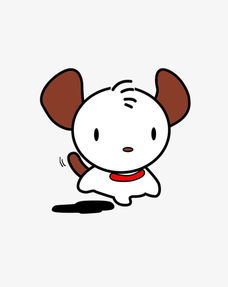 动漫动物 卡通可爱小狗素材图片免费下载 高清装饰图案png 千库网 图片编号43239 