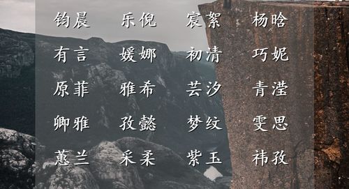 奶芙浪漫的仙女名字,心里感觉甜甜的