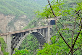 太焦线上最美的独拱桥 丹河铁路大桥 