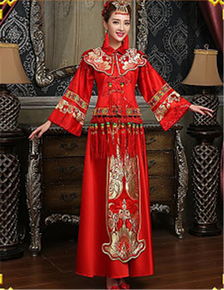 中式婚纱礼服如何搭配 中式礼服款式有哪些