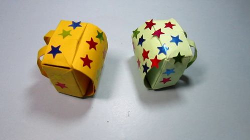 儿童手工折纸大全 小书包的折法教程
