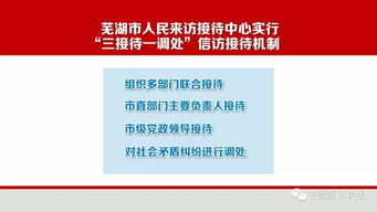 芜湖 把群众路线贯彻到信访工作全过程 