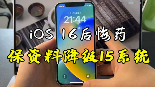 全网最详细的iOS 16降级教程,保资料完美降级iOS 15.5 