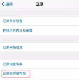 ios10怎么恢复图标,苹果手机图标移除了怎么恢复