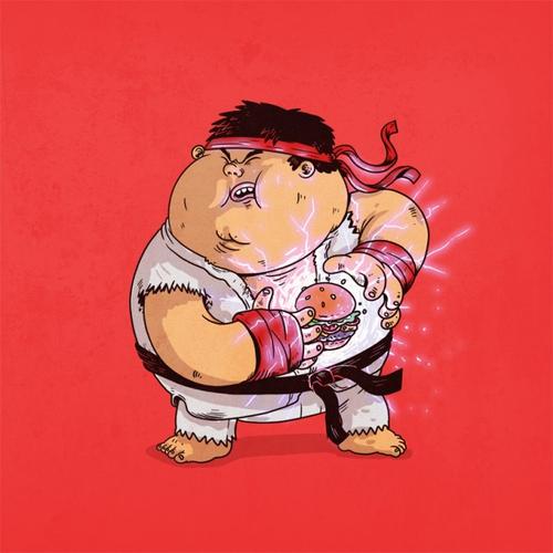 胖胖的卡通头像男图片