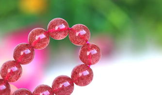 草莓水晶的寓意及功效,天然草莓水晶欣赏