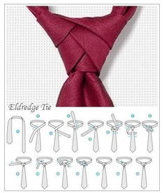 一组图教会你13种不同的领带系法,不要再像小学生一样打个红领巾 