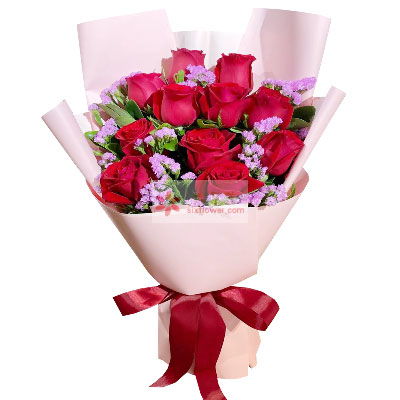 5朵玫瑰花语：永恒的爱情，只为你而生！