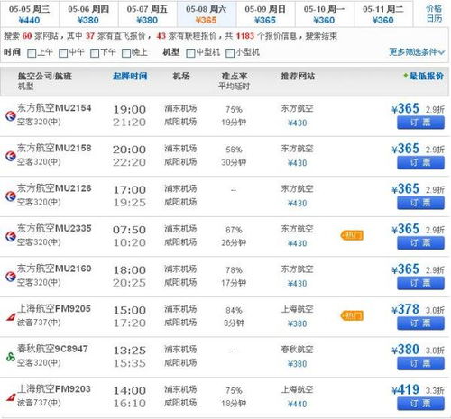 上海到西安特价机票,上海到西安的飞机票多少啊？-第1张图片