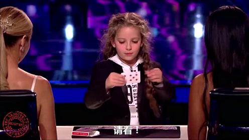 魔术小天才 8岁小女孩获得英国达人秀冠军 