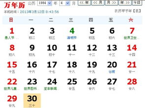 一九八四年农历三月三十是什么星座 