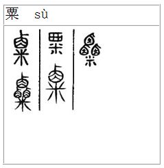 小篆體字大全對照表掃一掃識別古文字1603人推薦