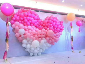 十二款气球爱心布置你会更喜欢哪一个呢情人节,三八妇女节气球布置博博气球 