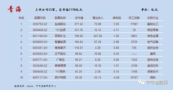 各省上市公司市值前十强,看看各地强势产业的模样吧 