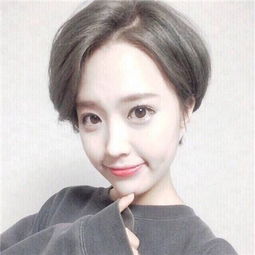 韩国个性帅气短发女生头像2018 好久没有吹微风的晚上