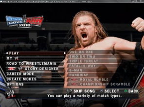 ps2 wwe13游戏