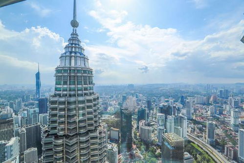 吉隆坡双子星塔,世界上最高的双子摩天大楼,俯瞰城市的好地方