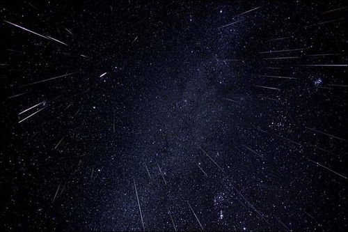 流星雨图片真实照片 