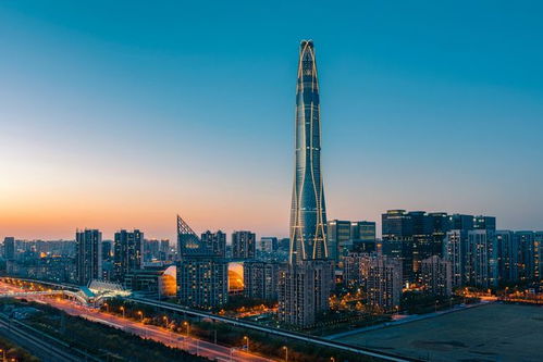 全国8大500米以上高楼,上海中心大厦排名第一