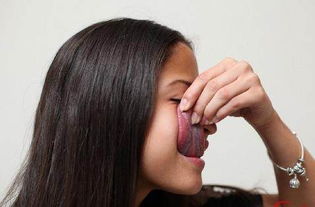 世界上最长的舌头 能舔到自己的眼睛 爽啊 