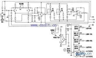 灯具控制图工装设计说明,舞台灯光的控制电路设计参考图