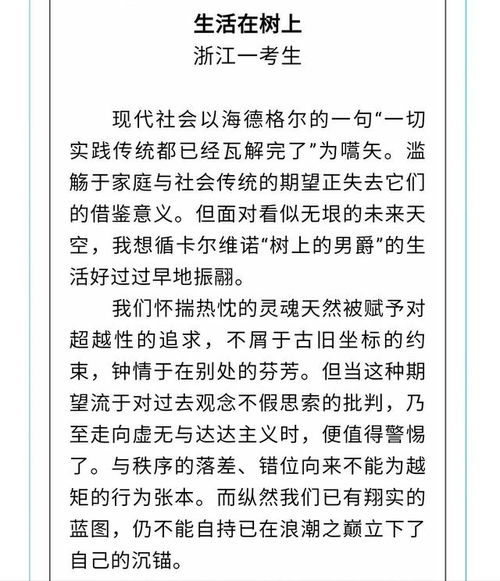 一篇高考作文多人看不懂,阅卷老师打39 55 55分,审查组 满分