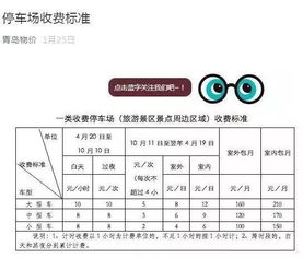 青岛市停车费标准(青城南停车场收费标准公示)