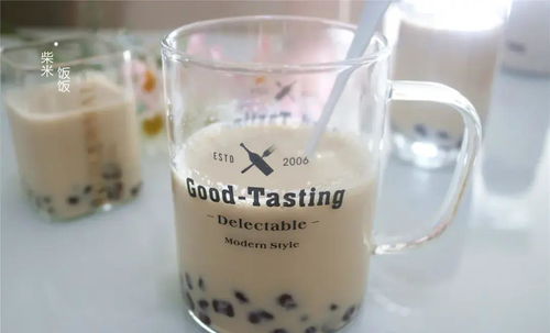 做珍珠奶茶原来这么简单,只需这5种食材,没有添加,健康美味