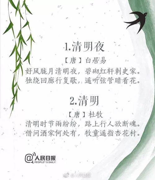 清明节快到了,这些经典诗词 范文 手抄报,孩子写作肯定用得上