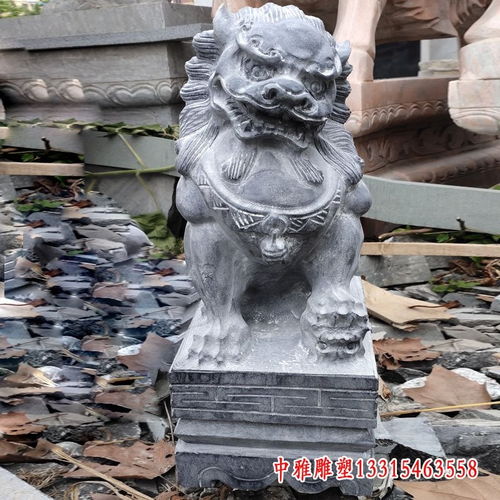 石雕狮子仿真 沧州大理石狮子雕塑图片