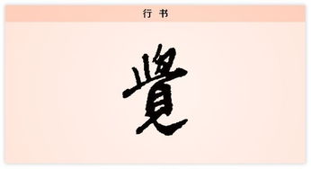 觉 大梦谁先觉 每日一字