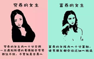 这就是穷养女生和富养女生的区别,你是穷养还是富养呢