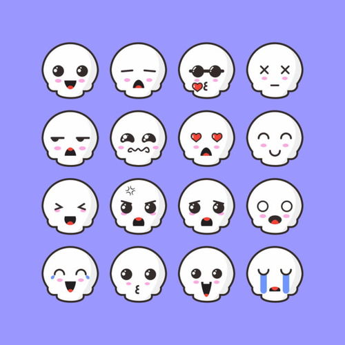 表情 颅骨表情器偶像插图向量向量图档素材免费下载,PNG,EPS和AI素材下载 ... 表情 