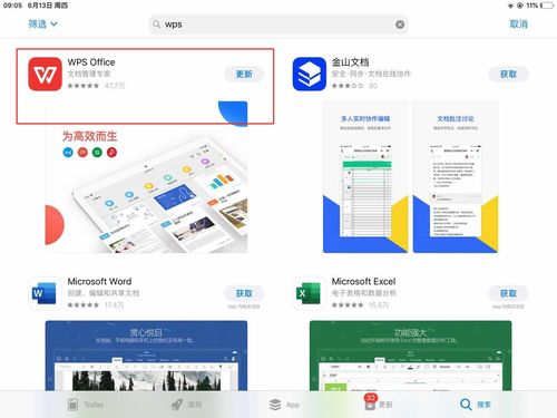 Ipad的wps文件如何打开 Ipad怎么看word文档