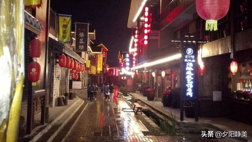 中国第一条水上酒吧街 美丽的溪布街