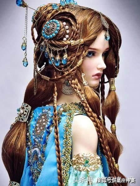 十二星座专属魔族芭比,狮子座是白发魔女,天蝎座的最漂亮