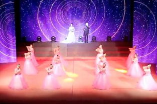 公益晚会舞蹈视频虹虹舞蹈团歌伴舞飘动的红丝带