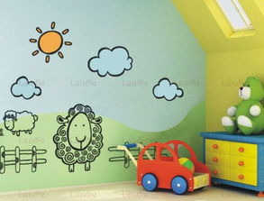 5款儿童房趣味墙贴 少花钱打造梦想乐园 