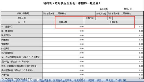 怎样来看利润表