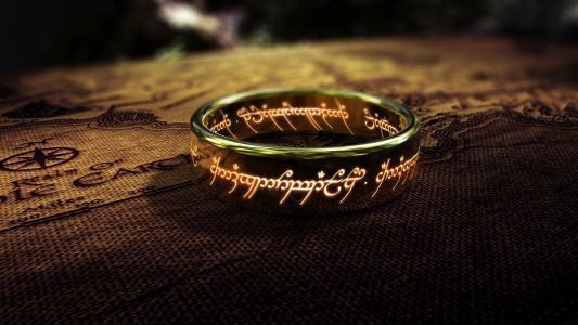 指环王戒指上面的文字是什么意思 