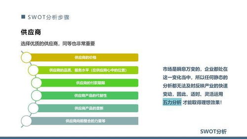 业绩管理 swot分析报告模板ppt