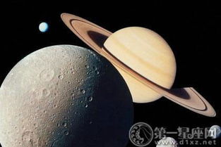星盘合盘详解 月亮与土星的相位角度 