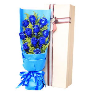 蓝色妖姬寓意是什么花,蓝色妖姬：神秘与高贵的化身，寓意着无尽的思念与浪漫