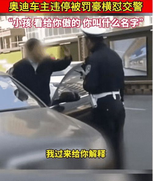 奥迪车主违停被罚豪横怼交警,车主身份曝光!官方回应...,昨天骑电动车 一辆一汽速腾轿车后雾灯坏了车主留了我的电号还有我的照片，但是没有拍事故现场。交警没有-第3张图片