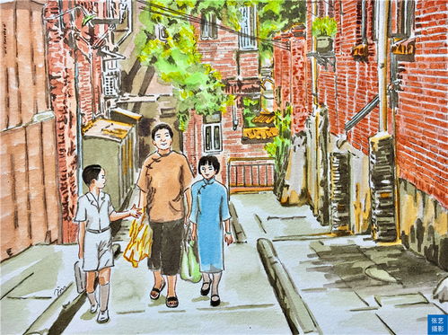 手绘女作家的一本书 本来广州,带你了解民国时期老广州的风土人情